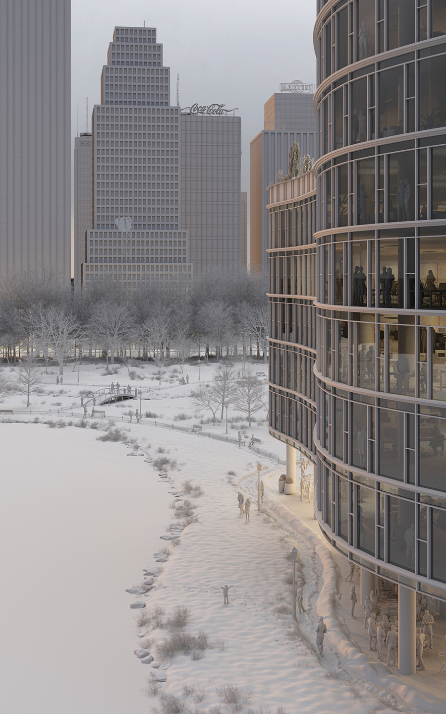 AXYZ Blog | Vittorio Bonapace con personas 3d